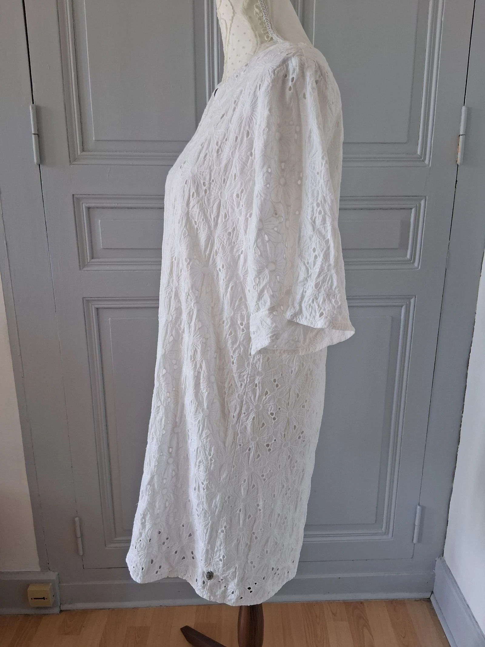 Vestido de encaje blanco - Freeman T. Porter - Talla M – photo 3